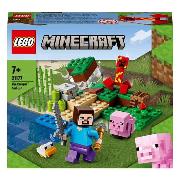 Lego 21177 Minecraft Creeper Pususu - Görsel 4