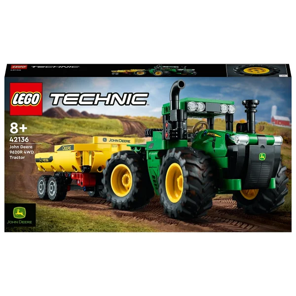 Lego 42136 Technic John Deere 9620R 4WD Traktör - Görsel 3