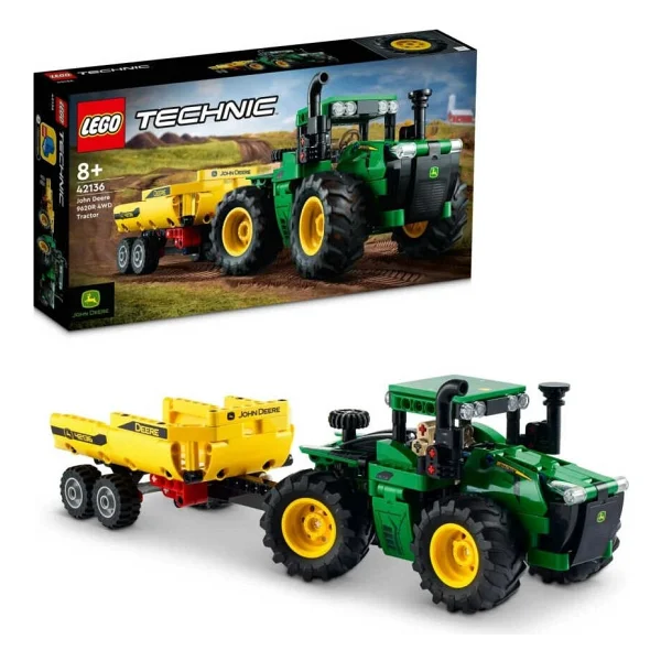 Lego 42136 Technic John Deere 9620R 4WD Traktör - Görsel 6