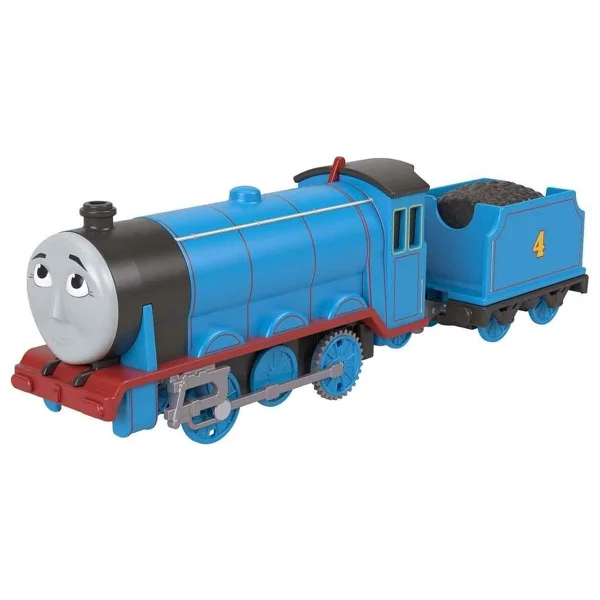 Orjinal Fisher Price Thomas Ve Arkadaşları Motorlu Büyük Trenler Gordon Thomas Pilli Motorlu Tren - Görsel 4