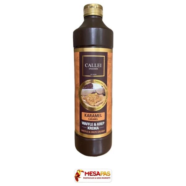 Callei Chocolate Karamel Waffle & Pankek & Krep Sosu 1 kg - Görsel 2