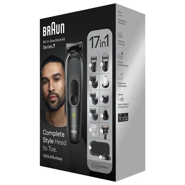 Braun MGK7491 17'si 1 Arada Erkek Bakım Seti - Görsel 7