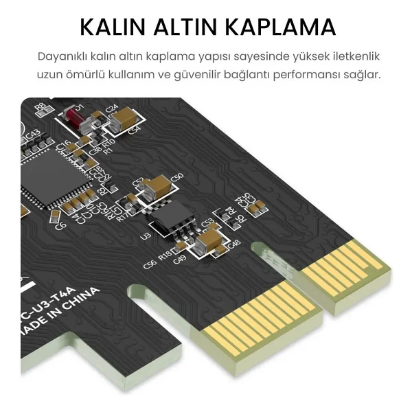 VegGieg V-PC03 PCIe to RS232 Dönüştürücü - Görsel 6