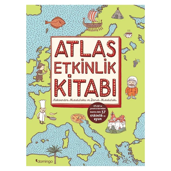 Atlas Etkinlik Kitabı - Aleksandra Mizielinska - Görsel 3
