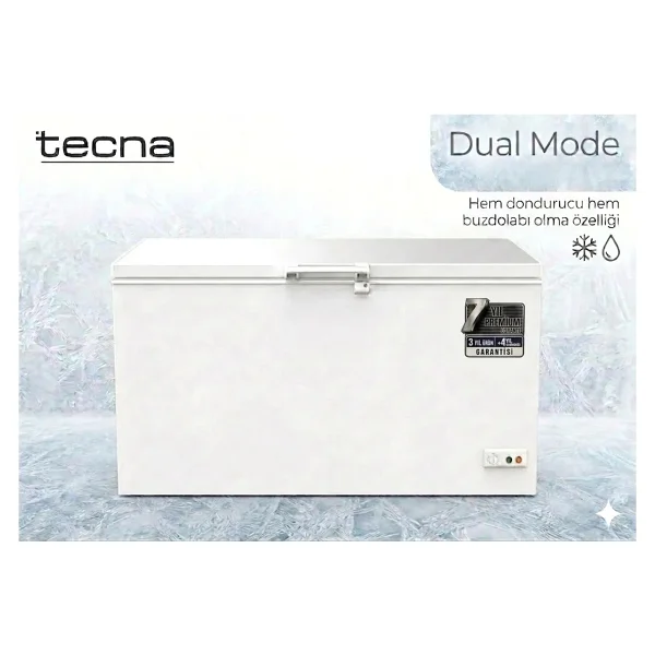 Tecna TYE 4407 Dual Sandık Tipi Derin Dondurucu - Görsel 5