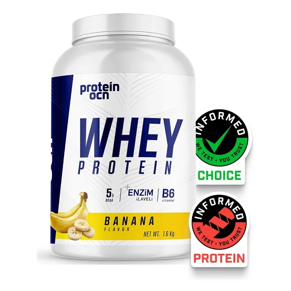 Proteinocean 1600 gr Muz Aromalı Whey Protein Tozu - Görsel 5