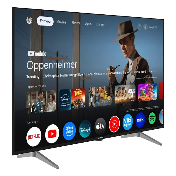 Arçelik 7 serisi A55 E 795 B 4K Ultra HD 55" 140 Ekran Uydu Alıcılı Google Smart LED TV - Görsel 8