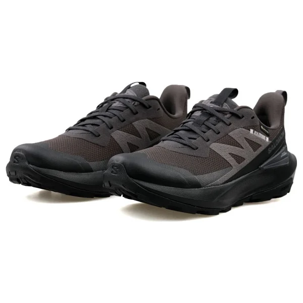 Salomon Elixir Gore-Tex L47295700 Siyah-Gri Erkek Outdoor Ayakkabı - Görsel 8