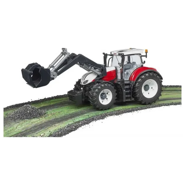Bruder Steyr 6300 Terrus Kepçeli Traktör - Görsel 6
