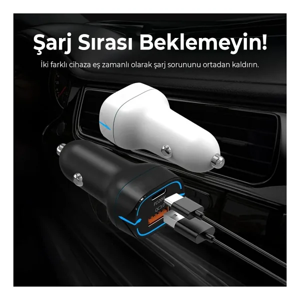 Bix BX-CCP36 36 W Hızlı Araç Şarj Aleti - Görsel 2