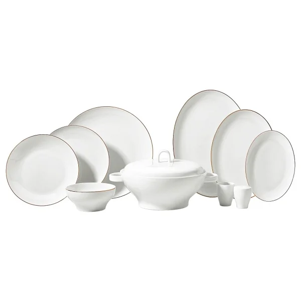 Korkmaz Lidya Collection A8187 60 Parça 12 Kişilik Yemek Takımı - Görsel 4
