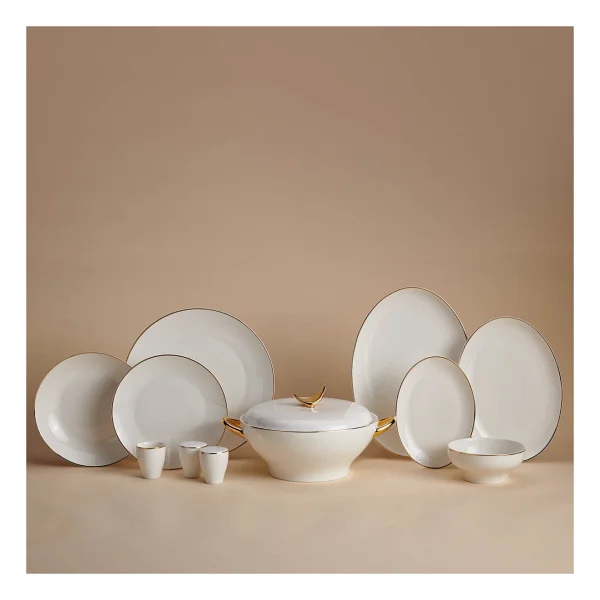 Korkmaz Lidya Collection A8187 60 Parça 12 Kişilik Yemek Takımı - Görsel 5