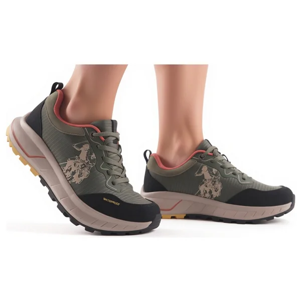 U.S. Polo Assn Elias Watherproof Haki Erkek Outdoor Ayakkabı - Görsel 6