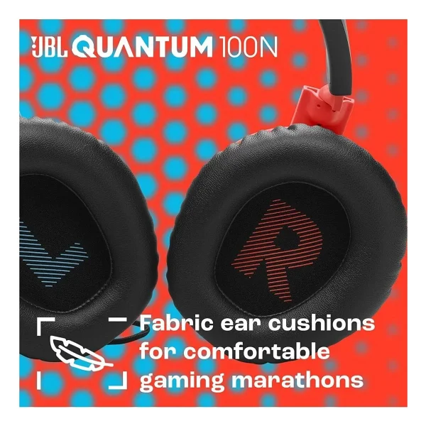 JBL Quantum 100N Kablolu Kulak Üstü Oyuncu Kulaklığı - Görsel 6