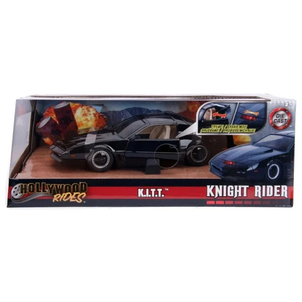 JADA Knight Rider Kitt 1982 Pontiac Trans Am Model Aracı - Görsel 4