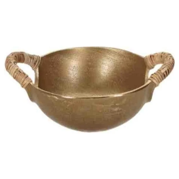 Porland Milos Altın Rengi Kase 20x15x9cm - Görsel 5