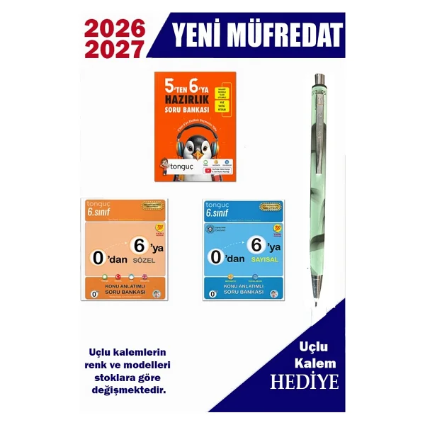 Tonguç Akademi 5'ten 6'ya Hazırlık Seti - Görsel 2