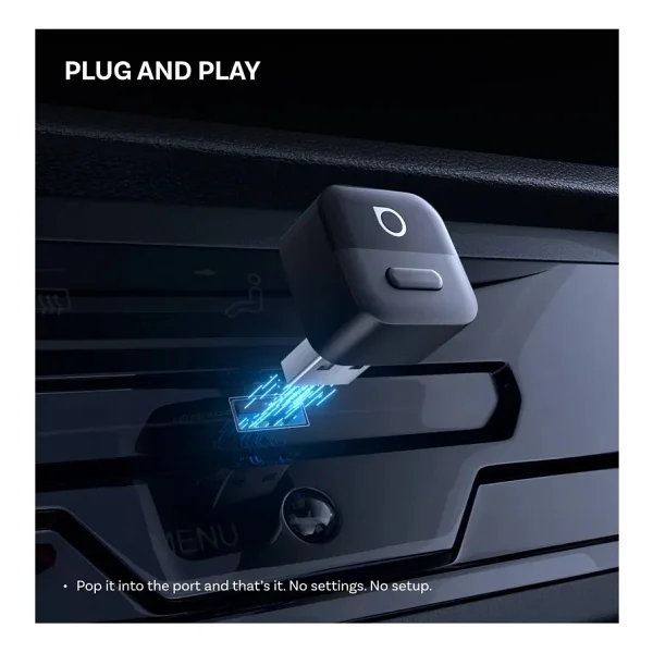 Ottocast Mini Pico Kablosuz CarPlay Adaptörü - Görsel 8