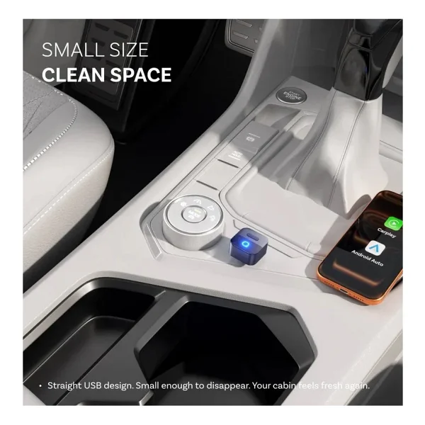 Ottocast Mini Pico Kablosuz CarPlay Adaptörü - Görsel 10