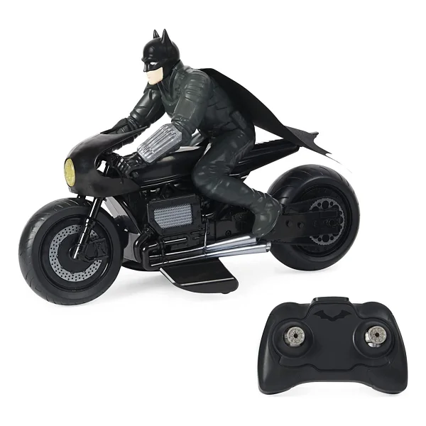 Spin Master Dc Batman Batcycle Rc Kumandalı Motor Rider - Renkli - Görsel 7