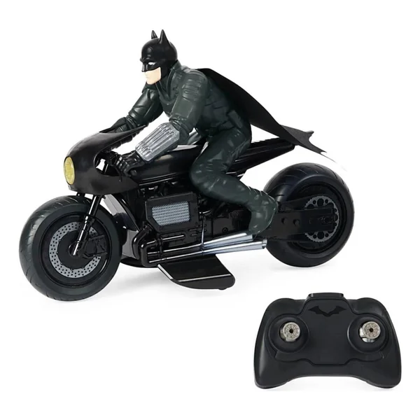 Spin Master Dc Batman Batcycle Rc Kumandalı Motor Rider - Renkli - Görsel 5