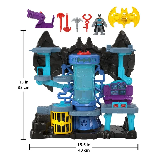 Imaginext DC Super Friends Bat-Tech Batcave Oyun Seti GYV24 - Görsel 4