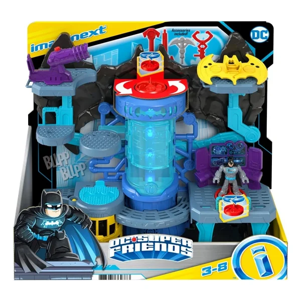 Imaginext DC Super Friends Bat-Tech Batcave Oyun Seti GYV24 - Görsel 6