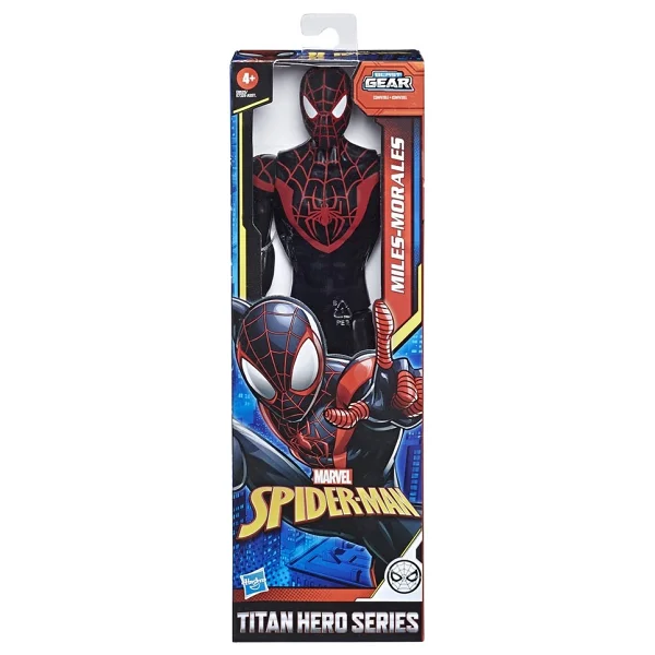 Marvel Spider-Man Titan Hero Web Warriors Miles Morales Figür E8525 - Görsel 5
