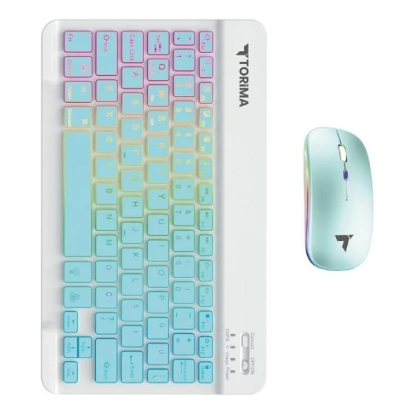 Torima TMK-09 Mavi RGB Kablosuz Klavye Mouse Seti - Görsel 6