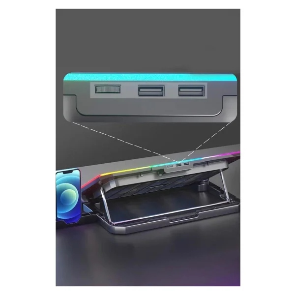 Torima CF-03 4 Fanlı Laptop Soğutucu - Görsel 3