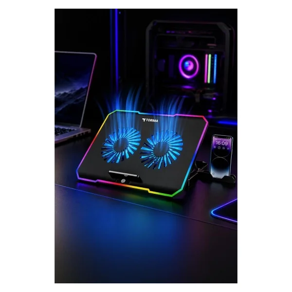 Torima CF-03 4 Fanlı Laptop Soğutucu - Görsel 5