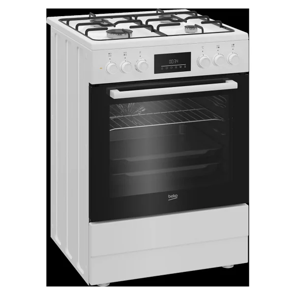 Beko BFE 400-1 EB Beyaz Ocaklı Fırın - Görsel 2