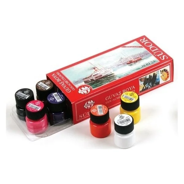 Südor 15 ml 10 Renk Guaj Boya - Görsel 7