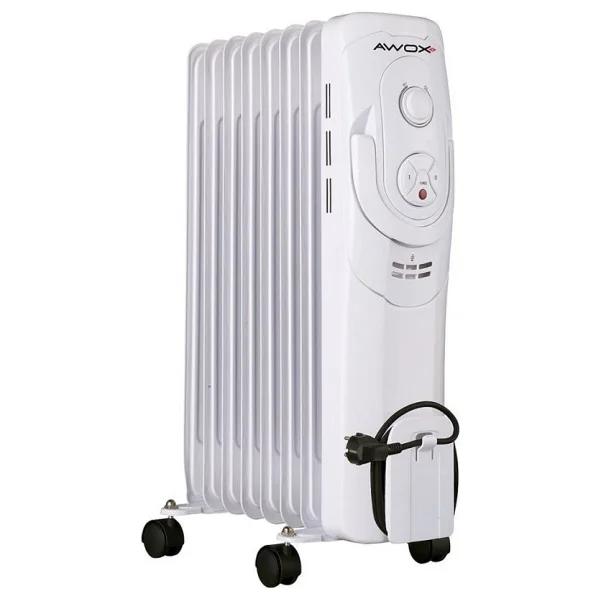 Awox Dilimfit Plus 8F 2400 W 8 Dilim Fanlı Yağlı Radyatör - Görsel 3