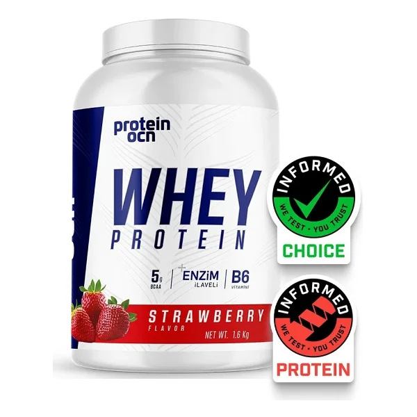 Proteinocean 1600 gr Çilek Aromalı Whey Protein Tozu - Görsel 5