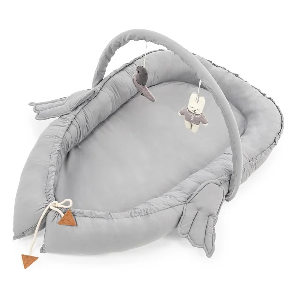 Wellgro Melek Kanatlı Oyuncak Barlı Babynest Pembe - Görsel 7