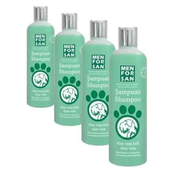 Menforsan Aloe Özlü Köpek Şampuanı 300 ml (4 Paketi) - Option-1 - Görsel 3