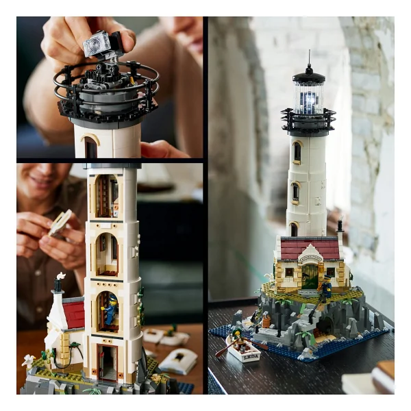 Lego 21335 Ideas Motorlu Deniz Feneri - Görsel 9