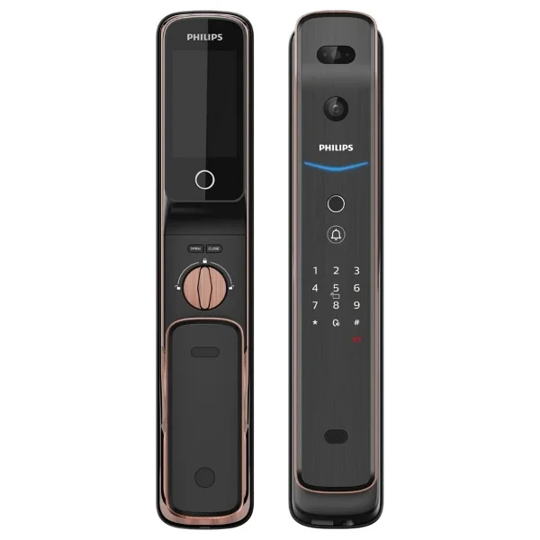 Philips DDL709-FVP-7HW Yüz Tanımalı Kameralı Akıllı Kapı Kilidi - Görsel 7