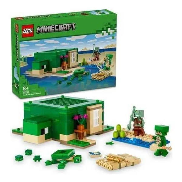 Lego 21254 Minecraft Kaplumbağa Plaj Evi - Görsel 10