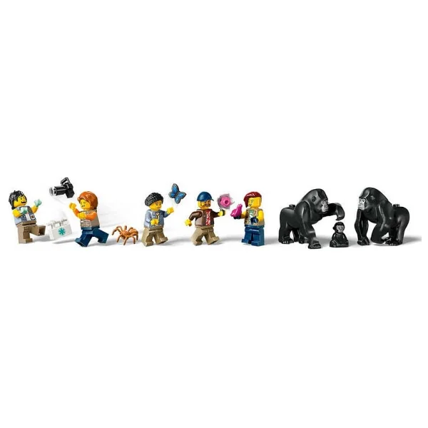 Lego 60437 City Orman Kaşifinin Helikopteri Kamp Yerinde - Görsel 6