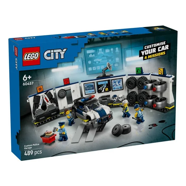 Lego 60457 City Özel Polis Arabası Garajı - Görsel 2