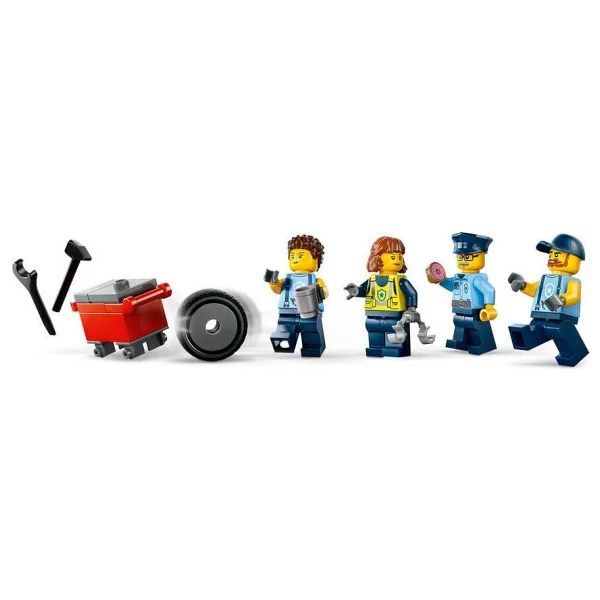 Lego 60457 City Özel Polis Arabası Garajı - Görsel 5