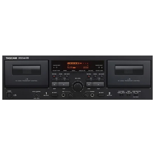 Tascam 202MKVII USB Çıkışlı Çift Kaset Çalar - Görsel 2