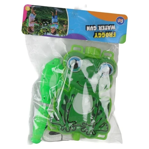 NeUygun Sırt Çantalı Su Tabancası Pompalı Özel Hazneli Su Tüfeği 1000 ml Frogy Water Gun Su Tabancası - Görsel 4