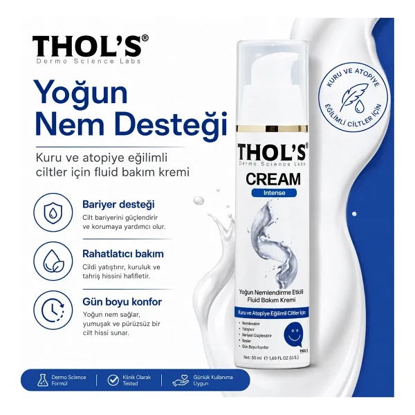 THOL'S Intense Fluid Yoğun 50 ml Nemlendirici Krem - Görsel 8