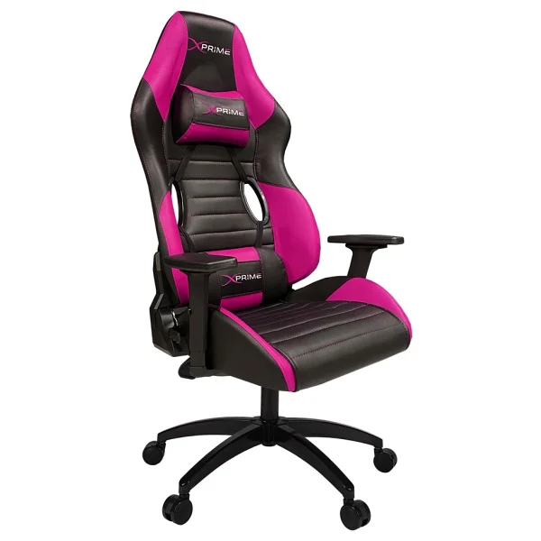 XPrime Hero Pembe Oyuncu Koltuğu - Görsel 3