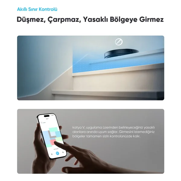 Şımart Katya V Akıllı Robot Süpürge - Görsel 5