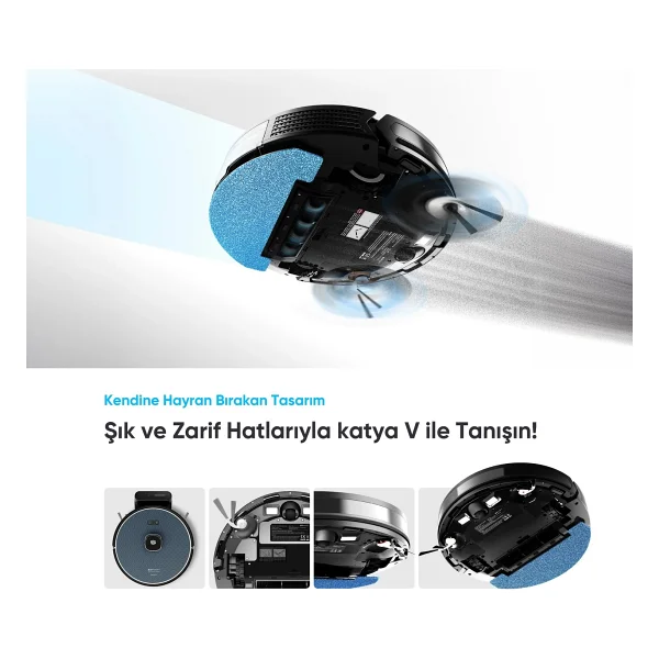 Şımart Katya V Akıllı Robot Süpürge - Görsel 8