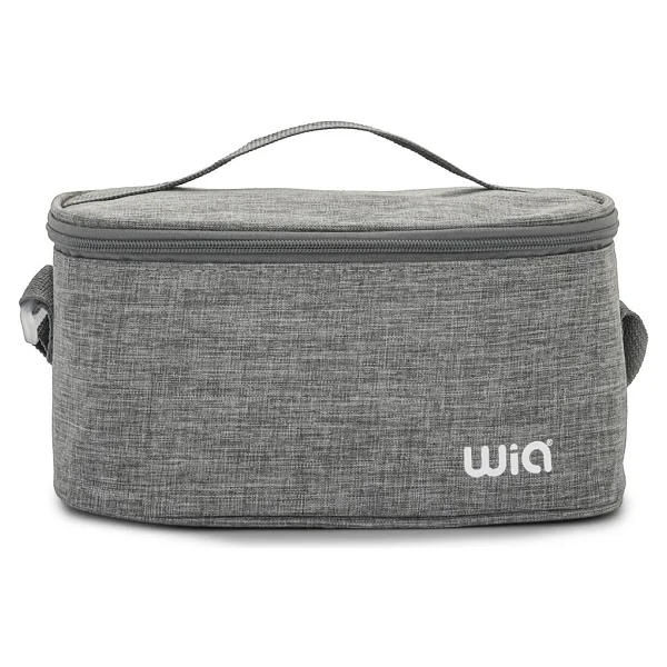 Wia Gri Polyester Termoslu Isı Yalıtımlı Beslenme Çantası 13x24x14 cm - Yemek ve İçecekler için Taşıma Çantası - Görsel 3